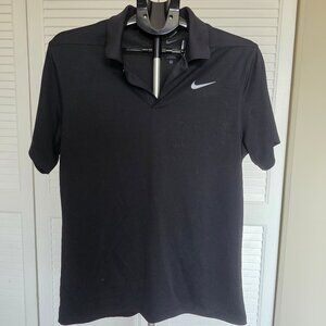 Black Nike Golf Dri-Fit Polo